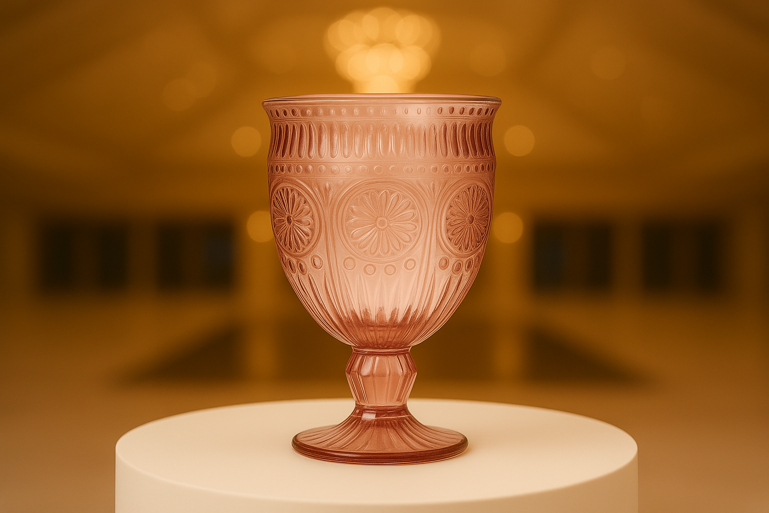 Copa Vintage Rosa Bloom