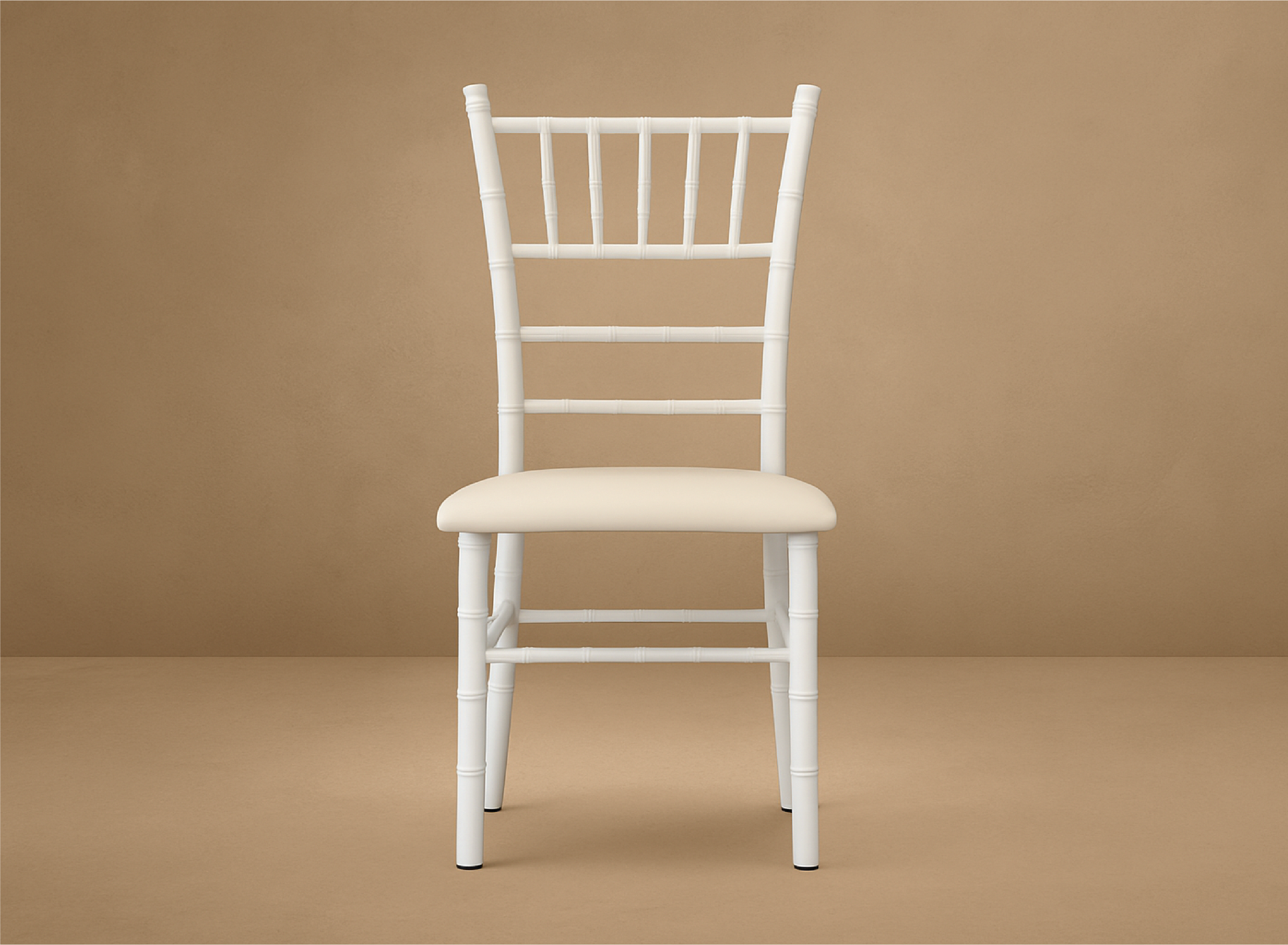 Imagen principal del producto Silla Tiffany Clásica Blanca.